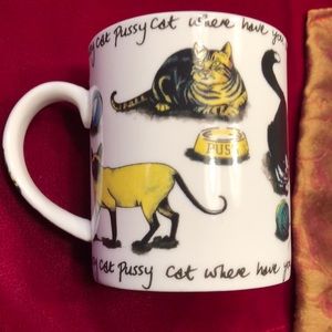 Cardew design pussy cat mug